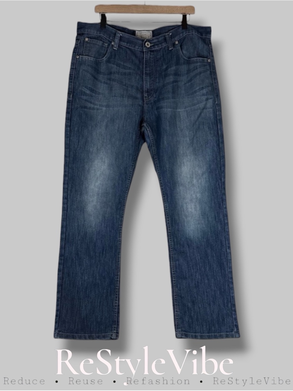 COLOURS ALEXANDER JULIAN Men’s Size 38x32 Denim Jeans Bootcut Style Fit